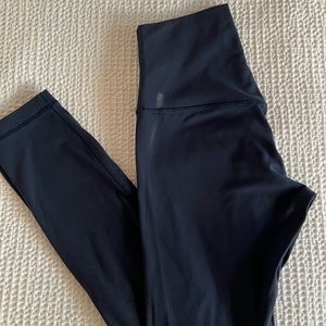 Navy Blue lululemon Align Leggings 25” - Size 4